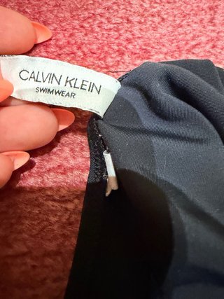 Bañador Calvin Klein Negro Mujer