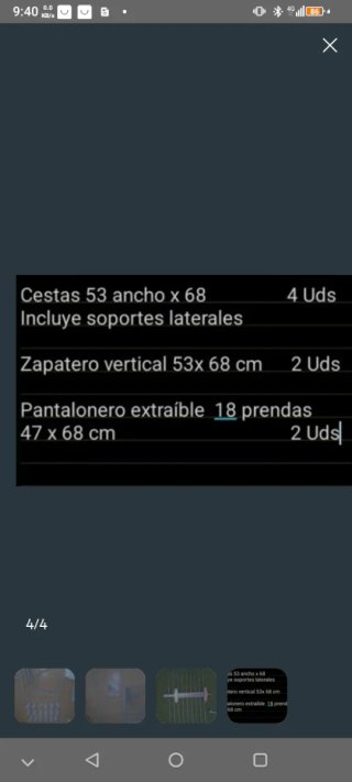 Pack Accesorios para Armarios