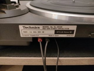 Giradischi Technics SL-DD20 Tracción Directa