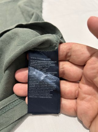 T-shirt Tommy Hilfiger Uomo Verde XL