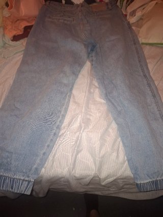 Pantalón vaquero jogger azul