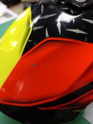 Casco talla L de Enduro+Gafas Airoh Helmet