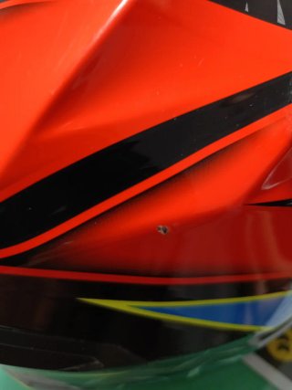 Casco talla L de Enduro+Gafas Airoh Helmet