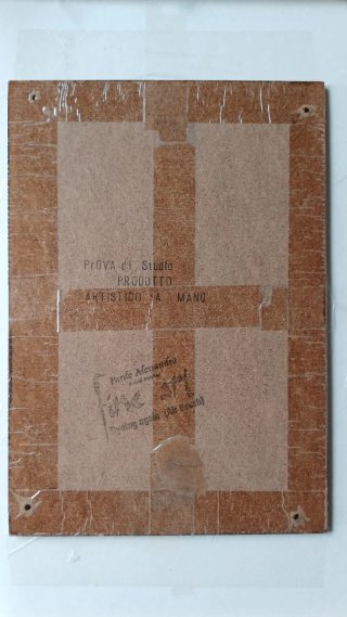Cartel Vintage Banane Chocolate Perugina