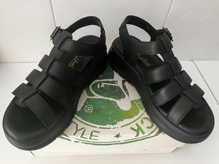 Sandalias Panama Jack Naila Piel Negra