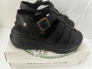 Sandalias Panama Jack Naila Piel Negra