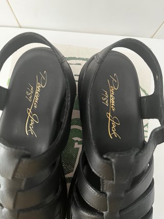 Sandalias Panama Jack Naila Piel Negra