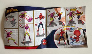 Action Figure Spiderman e Goblin Kinder Marvel
