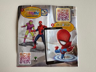 Action Figure Spiderman e Goblin Kinder Marvel