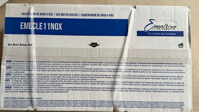Calentador Gas Natural Emelson EMLCLE11NOX