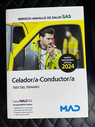 Celador conductor Temario Especifico + libro test