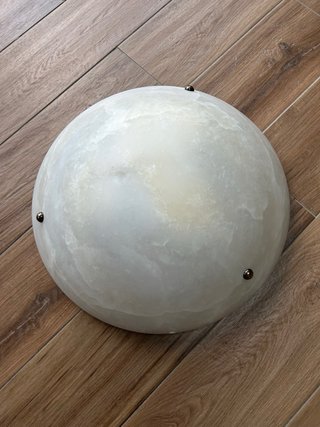Lámpara plafón de mármol