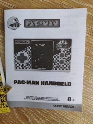 Máquina vídeo consola portátil retro Pacman