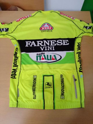Maillot Ciclismo Farnese Vini Italia Talla L