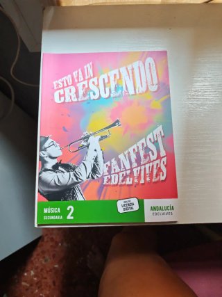Libro Música Secundaria 2 Edelvives Fanfest