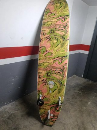 Tabla de surf espuma 8'6 90L