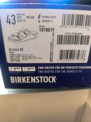 Sandalias Birkenstock Talla 43