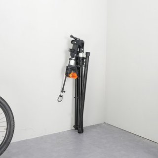 Soporte de Reparación de Bicicletas, Soporte de Reparación de Bicicletas de Aluminio de 30 kg, Soporte de Mantenimiento de Bicicletas de Altura Ajustable con Bandeja Magnética y Brazo Telescópico,...