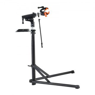 Soporte de Reparación de Bicicletas, Soporte de Reparación de Bicicletas de Aluminio de 30 kg, Soporte de Mantenimiento de Bicicletas de Altura Ajustable con Bandeja Magnética y Brazo Telescópico,...