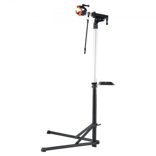 Soporte de Reparación de Bicicletas, Soporte de Reparación de Bicicletas de Aluminio de 30 kg, Soporte de Mantenimiento de Bicicletas de Altura Ajustable con Bandeja Magnética y Brazo Telescópico,...