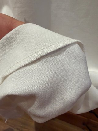 Vestido blanco con volantes