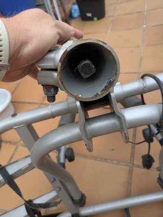 Portabicicletas Bola Enganche Averiado