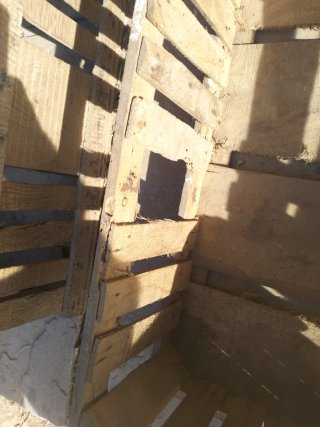 4 Scatole di Legno Antiche per Frutta/Verdura