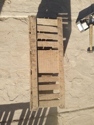 4 Scatole di Legno Antiche per Frutta/Verdura