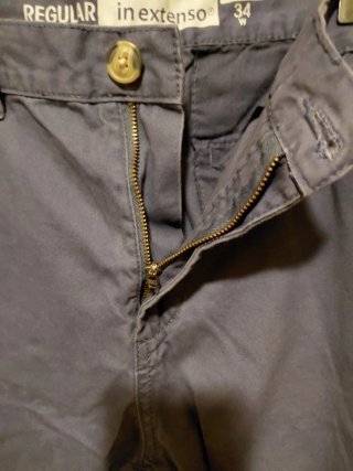 Pantaloni uomo avio in extenso taglia 50 italiana