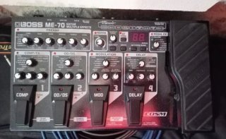 Boss ME-70 Guitarra Multiefectos Pedalera