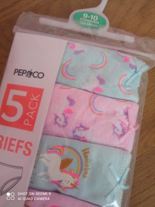 Braguitas niña PEPCO T9/10 unicornio
