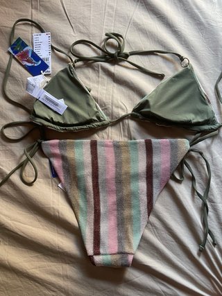 Bikini Women'secret multicolor rayas