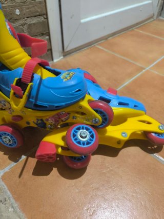 Patines infantiles ajustables Super Wings