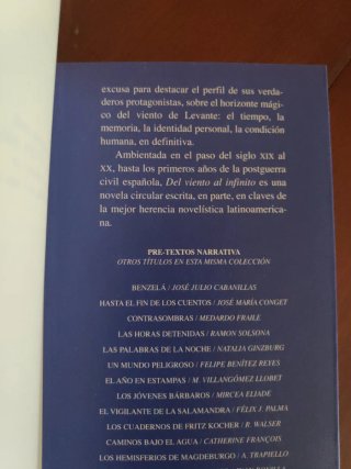 Del viento al infinito. Sebastián Rubiales