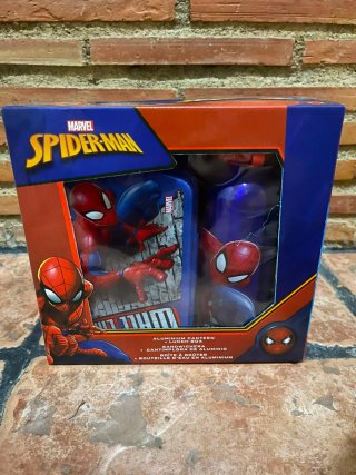 Set Cantimplora y Fiambrera Spiderman
