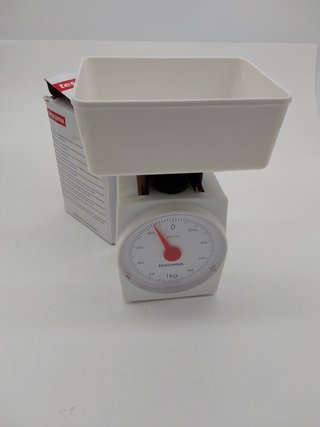 Tescoma Báscula de cocina Sharp, plástico, blanco, 2 kg