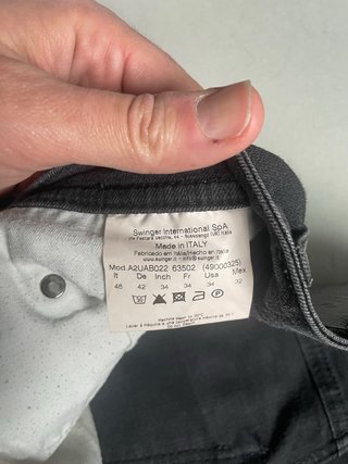 Jeans Versace Neri Taglia 48