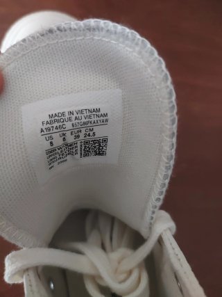 Converse Blancas Piel Cocodrilo Talla 39