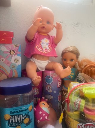 Lote de Juguetes Varios: Muñeca Nenuco, Play-Doh