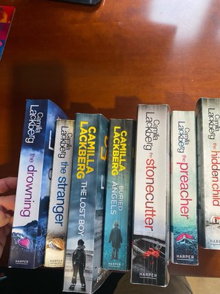 7 libros Camilla Lackberg en inglés