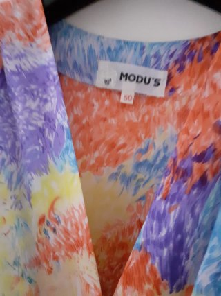 Conjunto Vestido y Chaqueta Multicolor