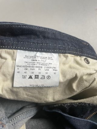 Jeans Versace skinny taglia 46