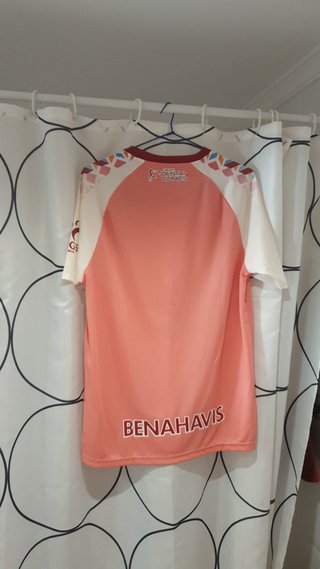Camiseta Málaga Rosa Con tara