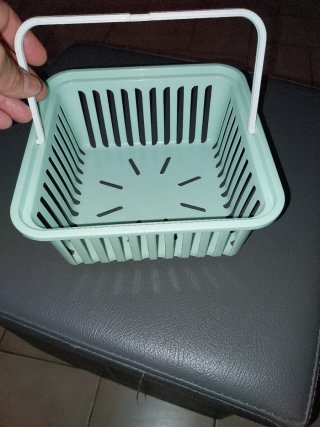 Cestino porta mollette 14x14 cm