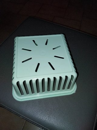 Cestino porta mollette 14x14 cm