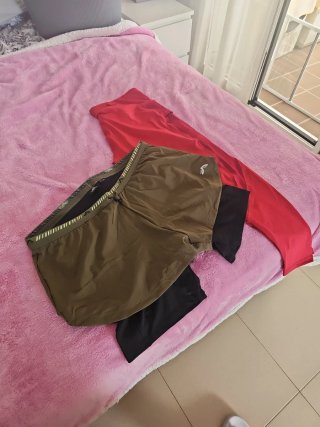 Conjunto Ropa Deportiva: Pantalón Largo y Corto