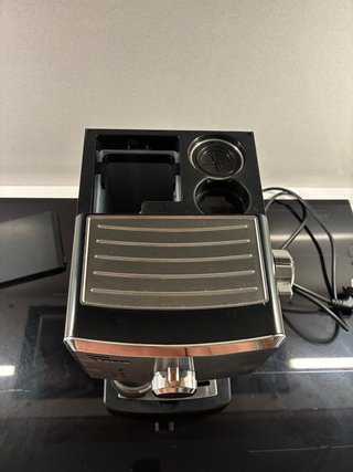 Cafetera Saeco Philips Acero/Negro