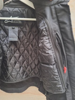 Chaqueta Alpinestars Stella Mujer Blanca y Negra S