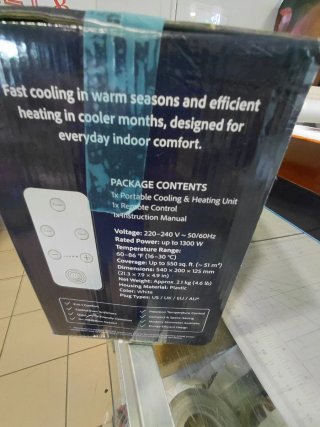 Mini Climatizzatore Portatile Riscaldamento Raffre
