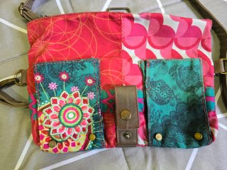 Bolso bandolera Desigual multicolor